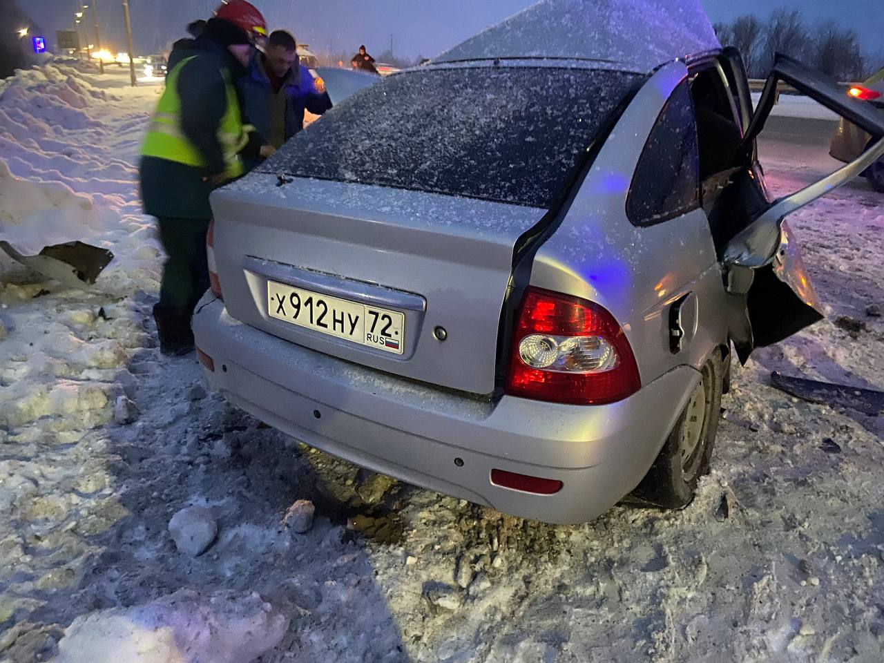 На трассе Екатеринбург — Тюмень произошла страшная авария