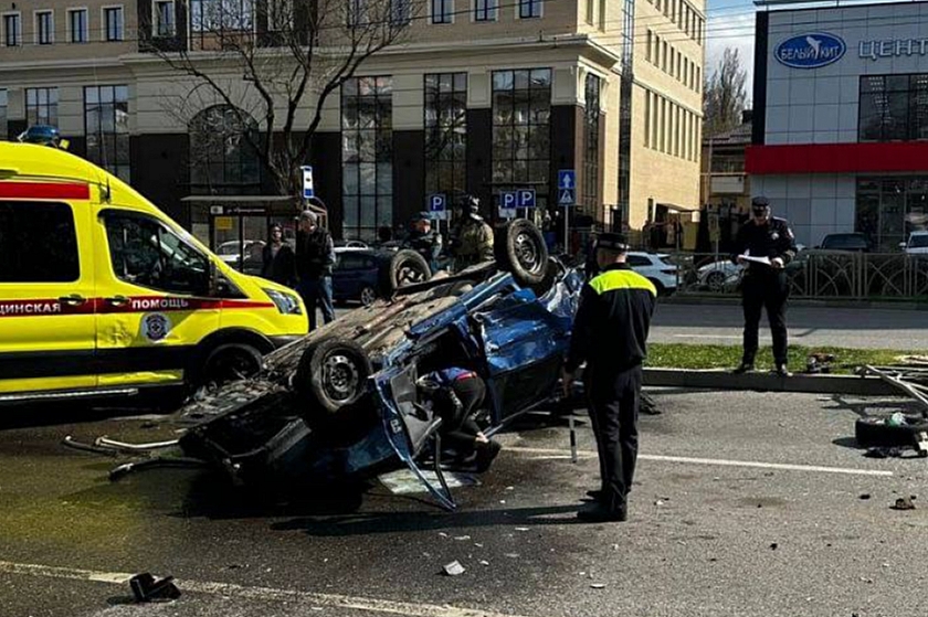 Молодой нарушитель ПДД вызвал аварию в Ставрополе: один человек пострадал