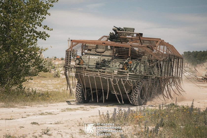 На Украине замечен «замангаленный» Stryker