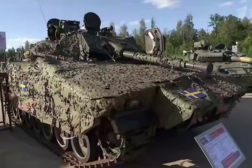 Сообщается о захвате российской армией шведской БМП CV-90 в зоне СВО