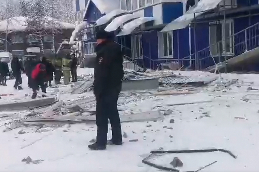 В городе Томмот в Якутии произошел взрыв газа в жилом доме