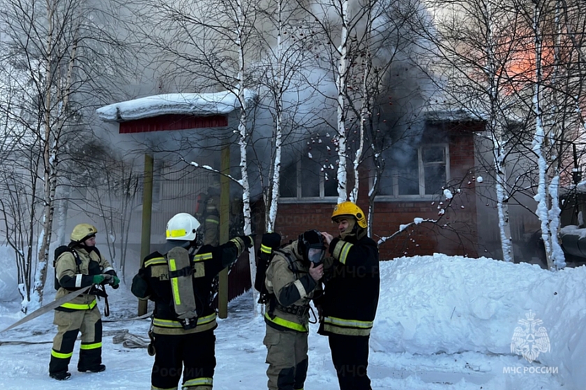 В здании общежития «Нефтеавтоматики» в Когалыме произошел пожар