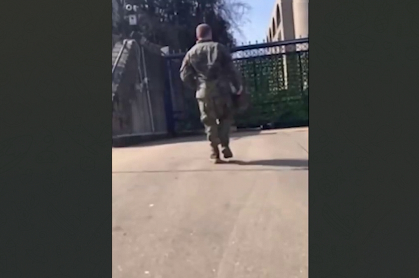 Военный лётчик ВВС США устроил акт самосожжения перед посольством Израиля в Вашингтоне