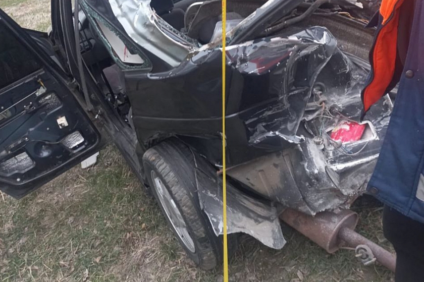 В Кочубеевском округе движение по обочине привело к тройному ДТП