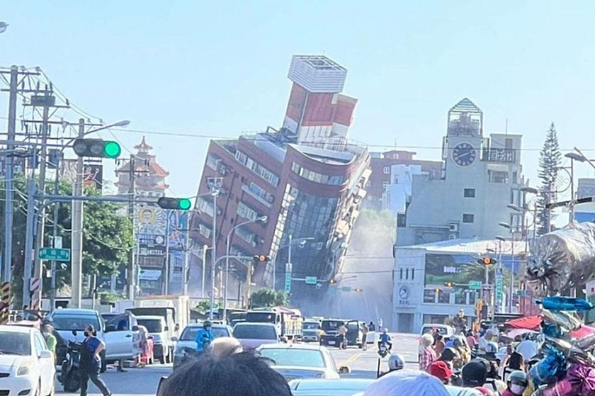 Землетрясение на Тайване: число погибших выросло до 10 человек