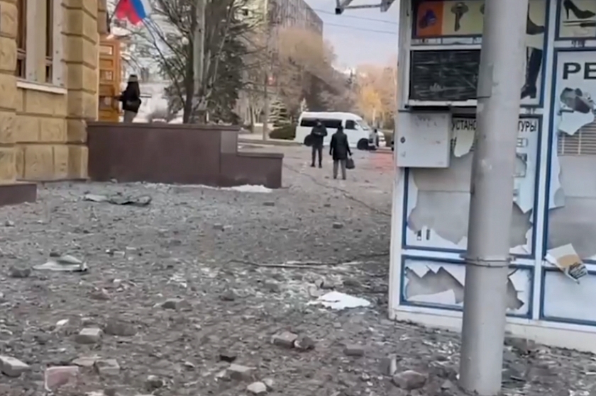 Обстрел Горловки: ранены 12 человек, включая главу района