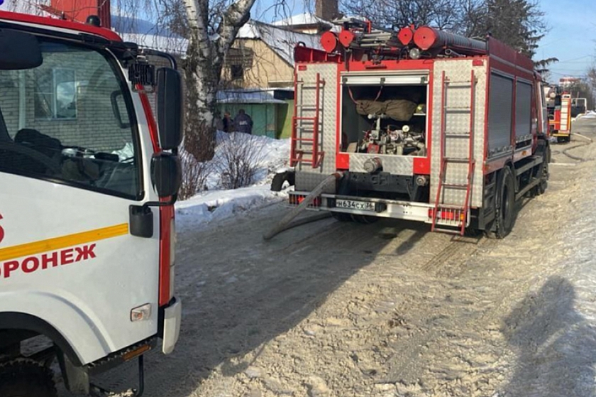 На улице Советской в Воронеже, произошел взрыв газа