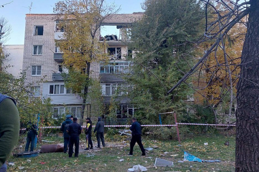Взрыв газа в Черкесске обрушил часть жилого дома