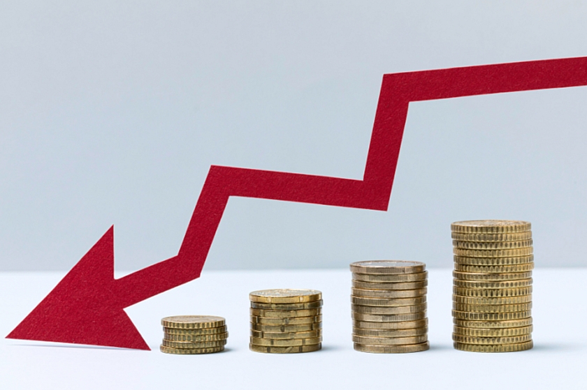В России впервые зафиксировали снижение цен в 2025 году