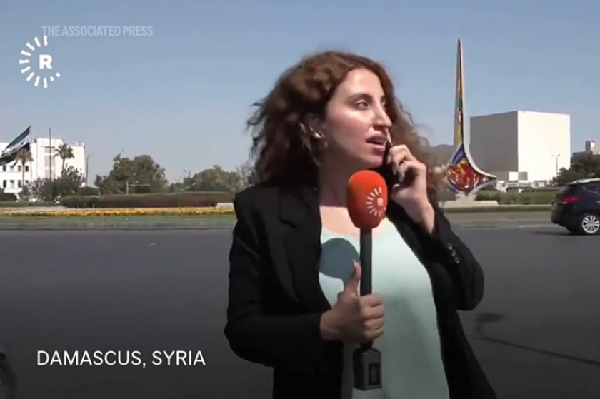Удар Израиля по Сирии зафиксирован на видео